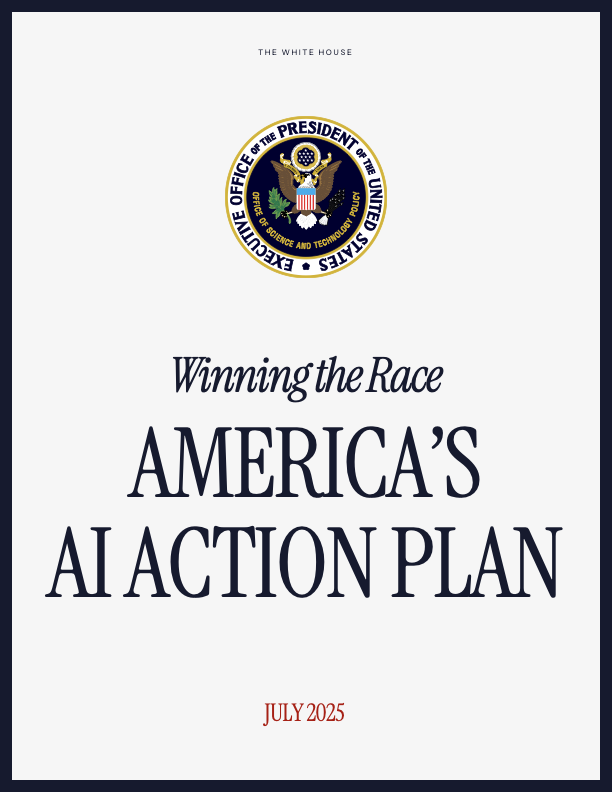 Cover: Winning the Race: America's AI Action Plan